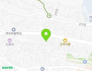 23-6 Gyodongbuk 3-gil, Yeosu-si, Jeollanam-do, Republic of Korea Map