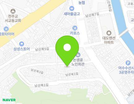 9 Namsanbuk 3-gil, Yeosu-si, Jeollanam-do, Republic of Korea Map