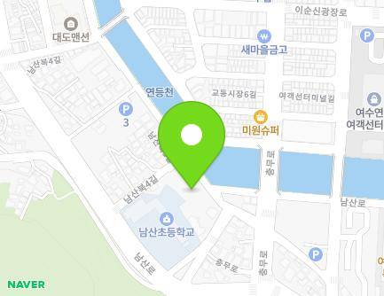 32 Namsanbuk 9-gil, Yeosu-si, Jeollanam-do, Republic of Korea Map