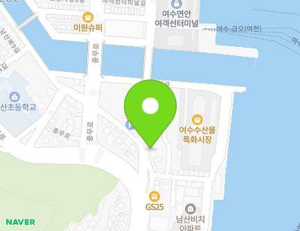41 Yeogaekseonteomineol-gil, Yeosu-si, Jeollanam-do, Republic of Korea Map