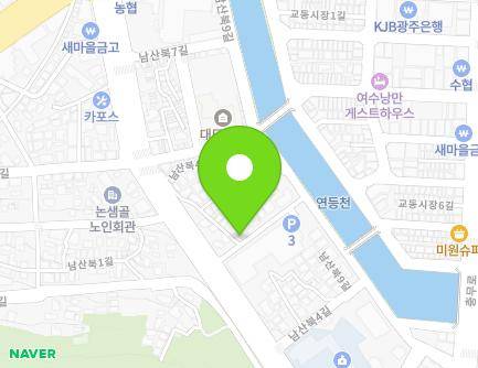 11 Namsanbuk 4-gil, Yeosu-si, Jeollanam-do, Republic of Korea Map