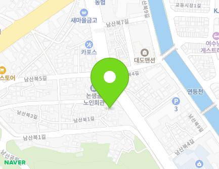 3-1 Namsanbuk 3-gil, Yeosu-si, Jeollanam-do, Republic of Korea Map