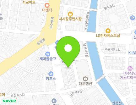 3-1 Namsanbuk 8-gil, Yeosu-si, Jeollanam-do, Republic of Korea Map