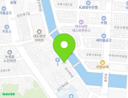 26-1 Namsanbuk 9-gil, Yeosu-si, Jeollanam-do, Republic of Korea Map