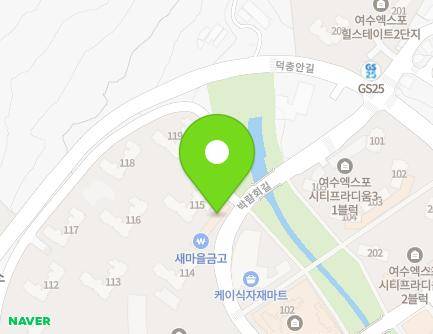 57 Bangnamhoe-gil, Yeosu-si, Jeollanam-do, Republic of Korea Map