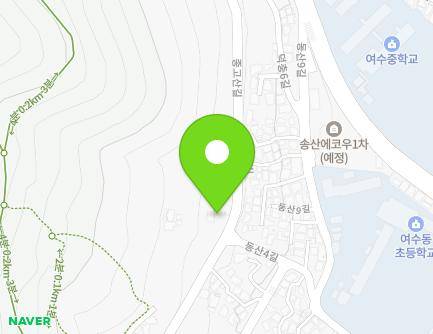 66-1 Jonggosan-gil, Yeosu-si, Jeollanam-do, Republic of Korea Map