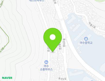 3-8 Deokchung 6-gil, Yeosu-si, Jeollanam-do, Republic of Korea Map
