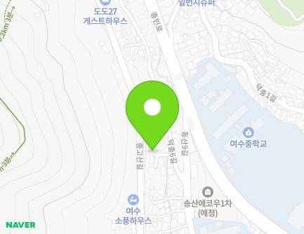 3-4 Deokchung 6-gil, Yeosu-si, Jeollanam-do, Republic of Korea Map