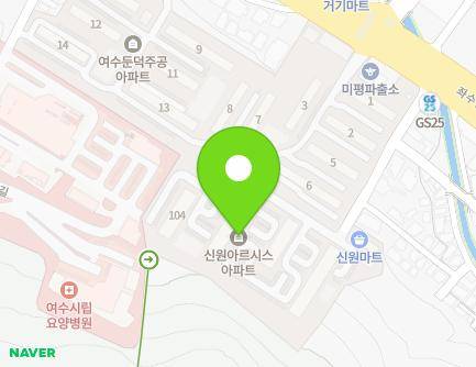14 Dundeok 1-gil, Yeosu-si, Jeollanam-do, Republic of Korea Map