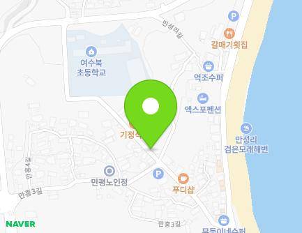 23-2 Manheung 3-gil, Yeosu-si, Jeollanam-do, Republic of Korea Map