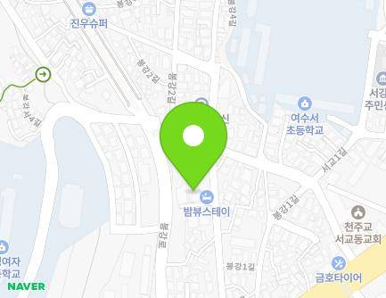 23-8 Bonggang 2-gil, Yeosu-si, Jeollanam-do, Republic of Korea Map