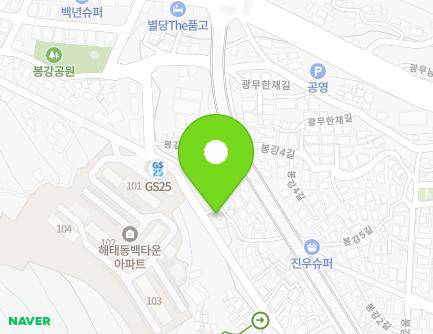 47-4 Bonggangseo 1-gil, Yeosu-si, Jeollanam-do, Republic of Korea Map
