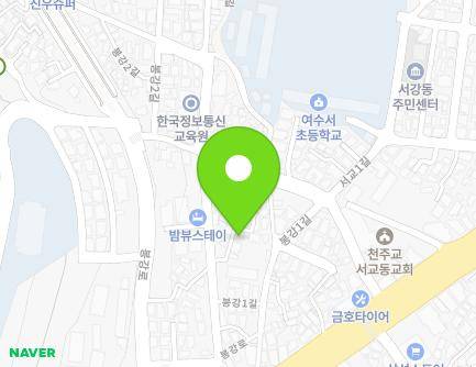 7 Bonggang 3-gil, Yeosu-si, Jeollanam-do, Republic of Korea Map