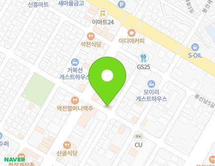 5 Bongsannam 6-gil, Yeosu-si, Jeollanam-do, Republic of Korea Map
