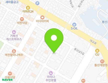 11-14 Bongsannam 6-gil, Yeosu-si, Jeollanam-do, Republic of Korea Map