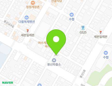 14 Bongsannam 8-gil, Yeosu-si, Jeollanam-do, Republic of Korea Map