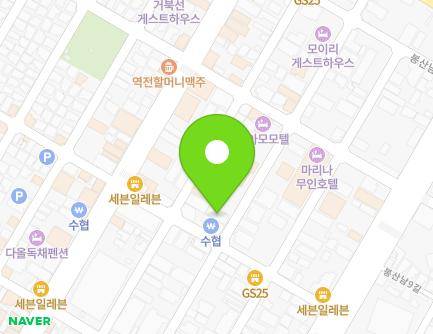 11-3 Bongsannam 7-gil, Yeosu-si, Jeollanam-do, Republic of Korea Map