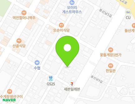 17-10 Bongsannam 7-gil, Yeosu-si, Jeollanam-do, Republic of Korea Map