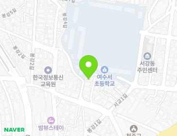 16-9 Bonggang 2-gil, Yeosu-si, Jeollanam-do, Republic of Korea Map