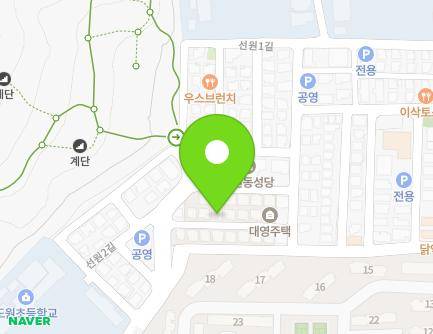 43-5 Seonwon 2-gil, Yeosu-si, Jeollanam-do, Republic of Korea Map