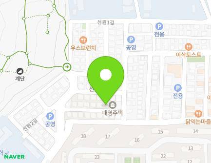 43-11 Seonwon 2-gil, Yeosu-si, Jeollanam-do, Republic of Korea Map