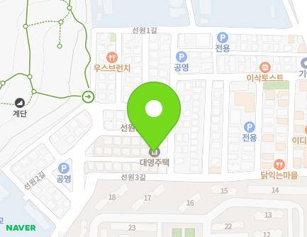 43-13 Seonwon 2-gil, Yeosu-si, Jeollanam-do, Republic of Korea Map