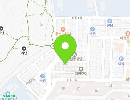 39-6 Seonwon 2-gil, Yeosu-si, Jeollanam-do, Republic of Korea Map
