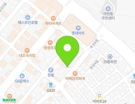 16 Museon 8-gil, Yeosu-si, Jeollanam-do, Republic of Korea Map
