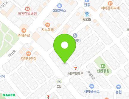 47 Museon 5-gil, Yeosu-si, Jeollanam-do, Republic of Korea Map