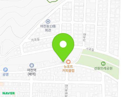 39 Hakdongbuk 4-gil, Yeosu-si, Jeollanam-do, Republic of Korea Map