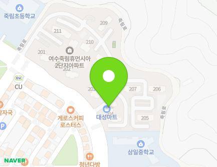 36 Jungnim-ro, Sora-myeon, Yeosu-si, Jeollanam-do, Republic of Korea Map