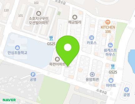 17-5 Soho 7-gil, Yeosu-si, Jeollanam-do, Republic of Korea Map