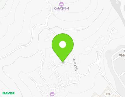 43-7 Soho 12-gil, Yeosu-si, Jeollanam-do, Republic of Korea Map