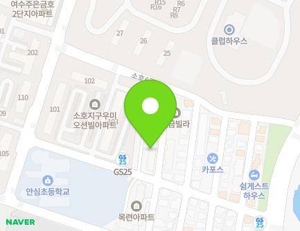 22 Soho 7-gil, Yeosu-si, Jeollanam-do, Republic of Korea Map