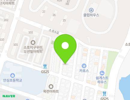 21-17 Soho 6-gil, Yeosu-si, Jeollanam-do, Republic of Korea Map