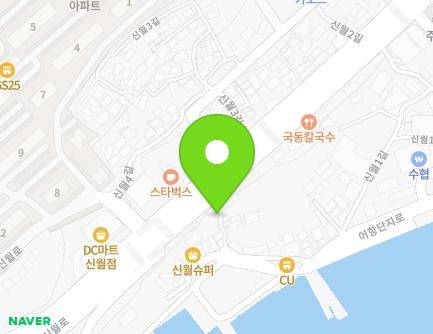 38-9 Sinwol 1-gil, Yeosu-si, Jeollanam-do, Republic of Korea Map