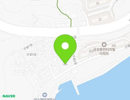 44 Sinwol 5-gil, Yeosu-si, Jeollanam-do, Republic of Korea Map