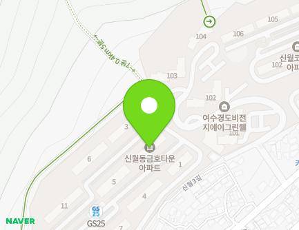 561-8 Sinwol-ro, Yeosu-si, Jeollanam-do, Republic of Korea Map