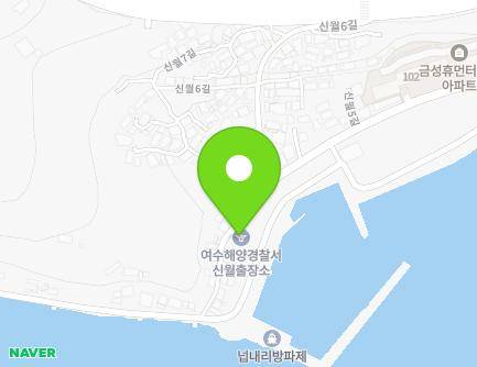 55 Sinwol 5-gil, Yeosu-si, Jeollanam-do, Republic of Korea Map