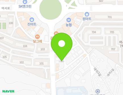17-5 Daechi 3-gil, Yeosu-si, Jeollanam-do, Republic of Korea Map