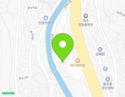 36-14 Yeondeung 2-gil, Yeosu-si, Jeollanam-do, Republic of Korea Map