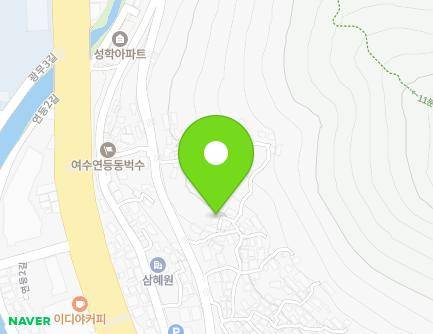 22-9 Yeondeung 3-gil, Yeosu-si, Jeollanam-do, Republic of Korea Map