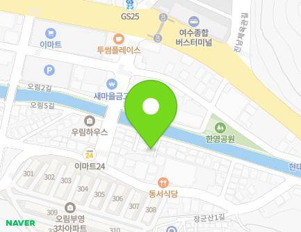 24-2 Orim 5-gil, Yeosu-si, Jeollanam-do, Republic of Korea Map