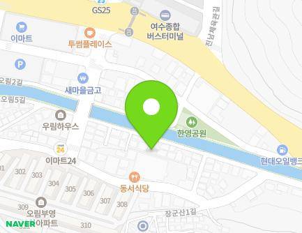 26-1 Orim 5-gil, Yeosu-si, Jeollanam-do, Republic of Korea Map