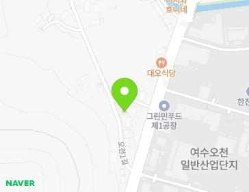 14-2 Ocheon 1-gil, Yeosu-si, Jeollanam-do, Republic of Korea Map