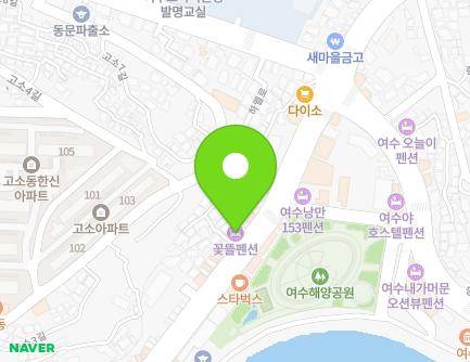 195 Isunsingwangjang-ro, Yeosu-si, Jeollanam-do, Republic of Korea Map