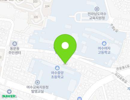 36-12 Gwanmun 1-gil, Yeosu-si, Jeollanam-do, Republic of Korea Map