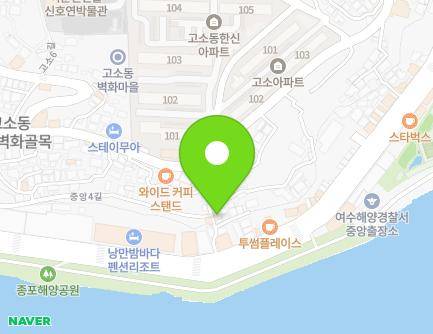 28 Jungang 4-gil, Yeosu-si, Jeollanam-do, Republic of Korea Map