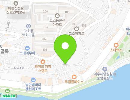 31 Jungang 4-gil, Yeosu-si, Jeollanam-do, Republic of Korea Map