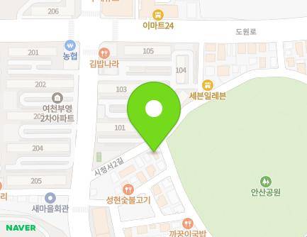 12 Sicheongseo 2-gil, Yeosu-si, Jeollanam-do, Republic of Korea Map